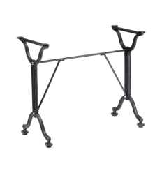 Double pied de table en fonte grand modèle