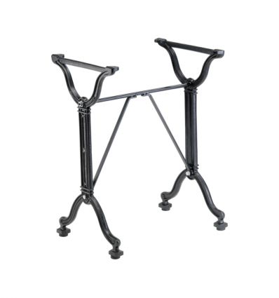 Double pied de table en fonte petit modèle