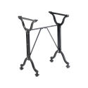 Photo : Double pied de table en fonte Petit