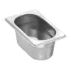 Bac gastro gn 1/9 65 mm en inox