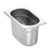 Bac gastro gn 1/9 100 mm en inox