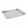 Bac gastro gn 2/1 40 mm en inox