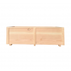 Jardinière urbaine rectangle en bois 