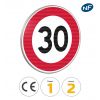 Panneau limitation de vitesse à 30 km/h