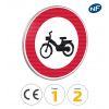 B9g - Panneau accès interdit aux cyclomoteurs