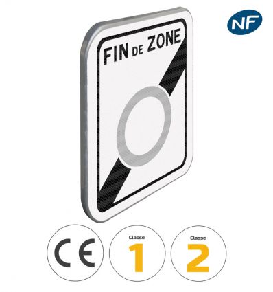 B57 - Panneau de Fin de Zone à Faibles Émissions