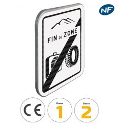 B59 - Achat Panneau Sortie Zone Equipements Hivernaux Obligatoires