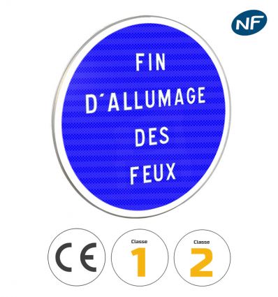B49 - Panneau fin d'autres obligations dont la nature est mentionnée