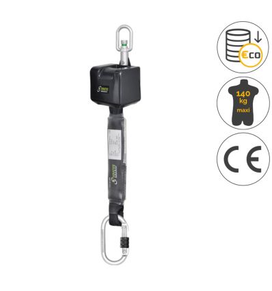 Antichute à rappel automatique