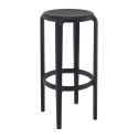 Photo : Tabouret Tom Noir