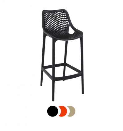 Tabouret  perforé en polypropylène