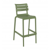 Tabouret polypropylène design vert