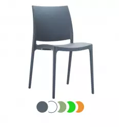 Chaise terrasse empilable extérieur