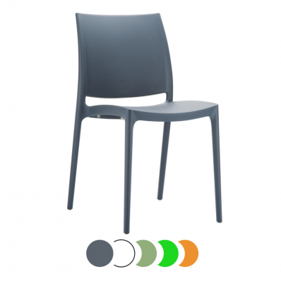 Chaise terrasse CHR hauteur standard et chaise haute