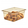 Exemple d'utilisation bac gastro gn 1/2 plastique haute température 150 mm