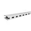 Colonne 80 x 30 mm pour Gondole supermarché