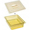 Bac gastro gn 1/2 100 mm en plastique haute température avec couvercle