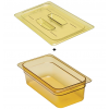 Bac gastro gn 1/3 100 mm en plastique haute température avec couvercle