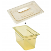 Bac gastro gn 1/4 150 mm en plastique haute température avec couvercle