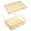 Bac gastro gn 1/1 150 mm en plastique haute température avec couvercle plat