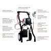 Détails pompe peinture airless compacte