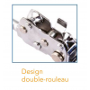 Design double rouleau cintreuse manuelle