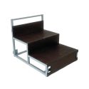 Photo : Escalier pour gradin amovible en bois 2 - Sans