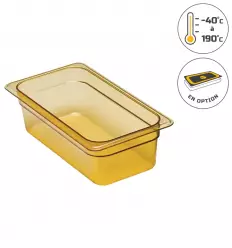 Bac gastro gn en plastique haute température