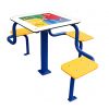 Table multi jeux extérieur - jeu des 4 chevaux