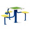 Table multi jeux extérieur - jeu du 3 à la suite
