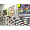 Rayonnage en magasin de bricolage