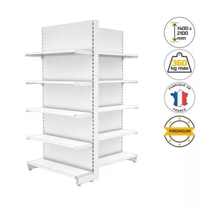 Tête de gondole magasin