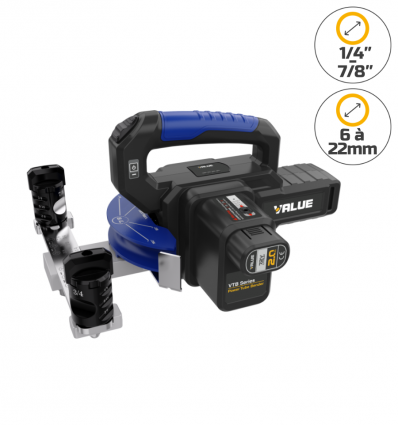 Cintreuse électrique à batterie diamètres tubes