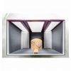 Cabine acoustique 2 personnes vue de haut