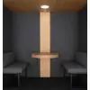 Cabine acoustique 2 personnes vue intérieur