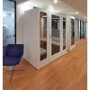 Cabine acoustique 4 personnes exemples coloris gris