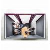 Cabine acoustique 4 personnes vue de haut