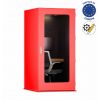 Cabine acoustique 1 personne avec station de travail ouverture gauche vers droite