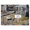 Concession échue au cimetière​, plaque sur piquet en PLEXI format 100x200mm
