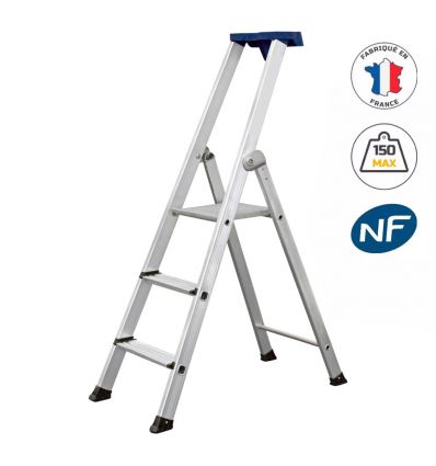 Escabeau 3 marches professionnel