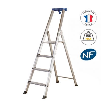 Escabeau 4 marches professionnel