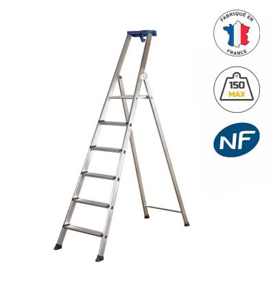 Escabeau professionnel 6 marches