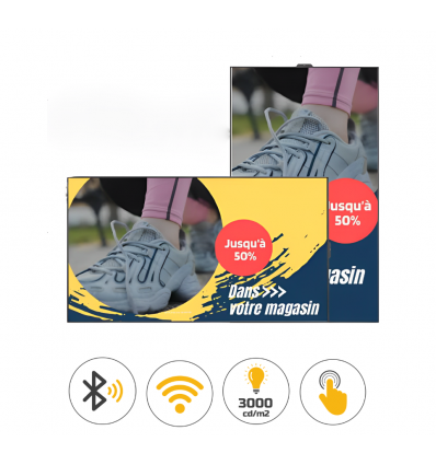 Écran vitrine intérieur