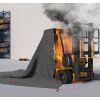 Couverture anti-feu pour chariot élévateur électrique