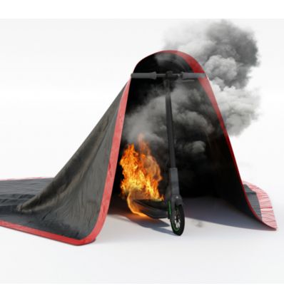 Couverture anti-feu pour trottinette électrique