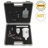 Pistolet peinture pneumatique en mallette