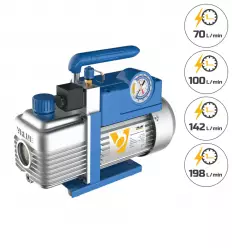 Pompe à vide pour clim double étage