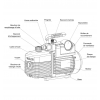 schéma pompe à vide professionnelle