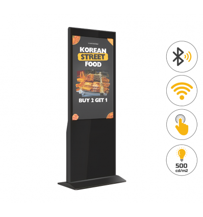 Totem publicitaire intérieur