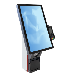 Borne de commande fast food avec logiciel pour comptoir